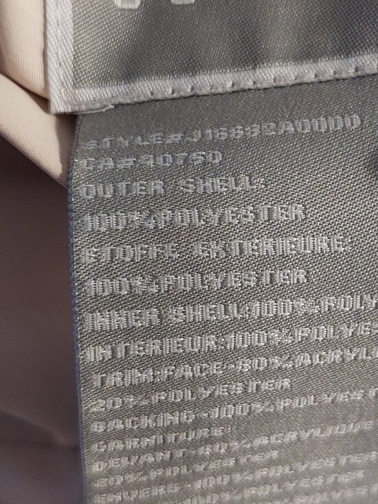 Guillaume Reversible Faux Fur Winter or Teddy Coat Trim & Hood Women's M Pink - Picture 10 of 10